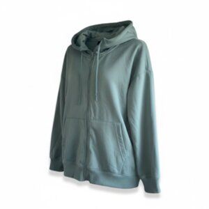 Share MONDETTA Full-Zip Women's Hoodie Light Green - Size L‎